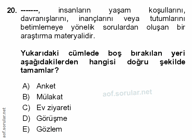 Soru 20