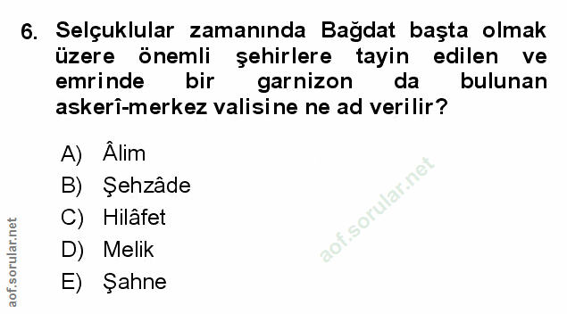 Soru 6