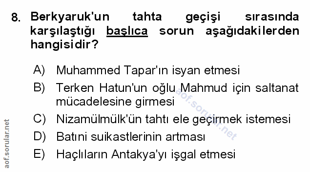 Soru 8