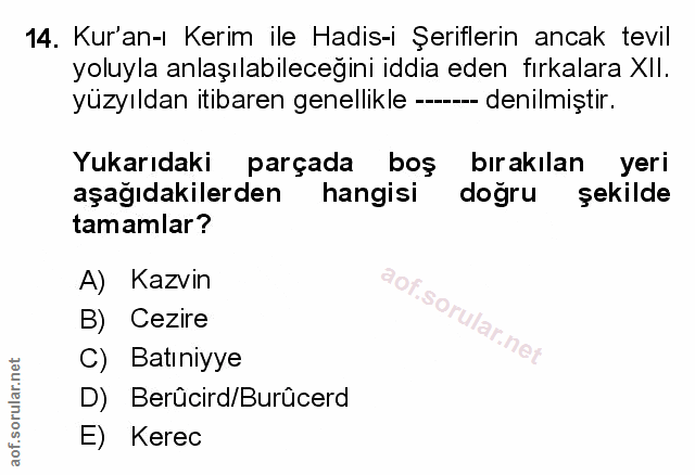 Soru 14