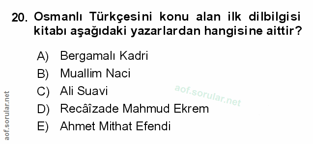 Soru 20