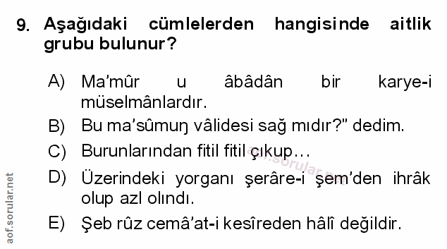 Soru 9