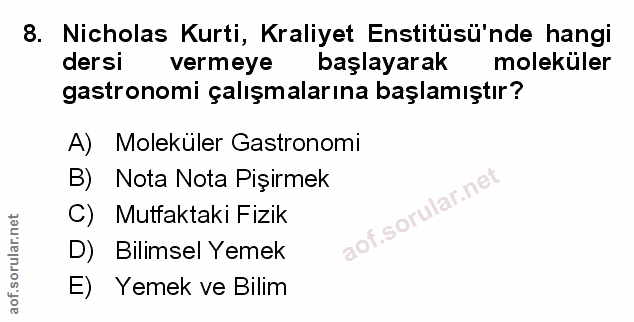 Soru 8