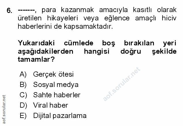 Soru 6