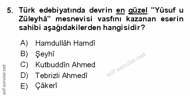Soru 5