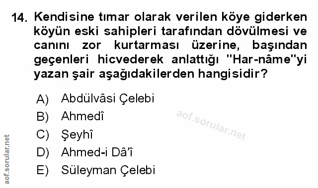 Soru 14