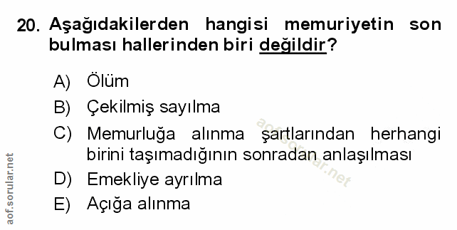 Soru 20