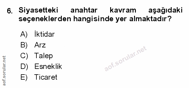 Soru 6