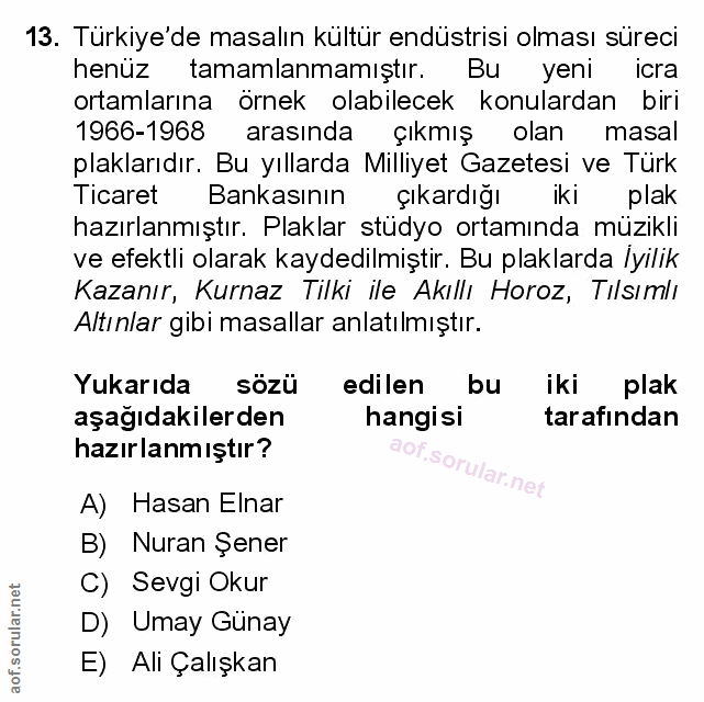 Soru 13