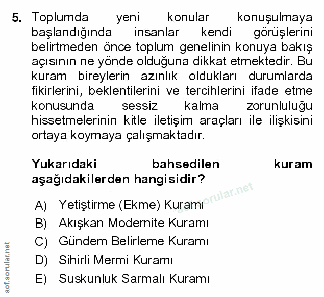 Soru 5