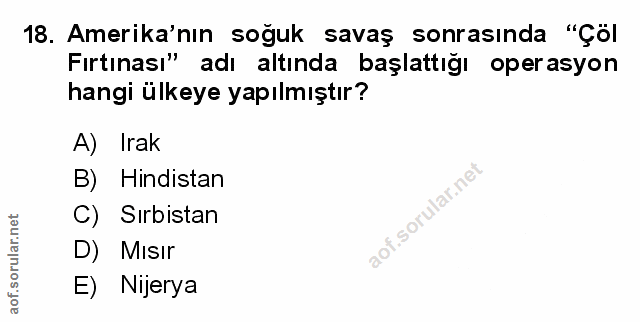 Soru 18