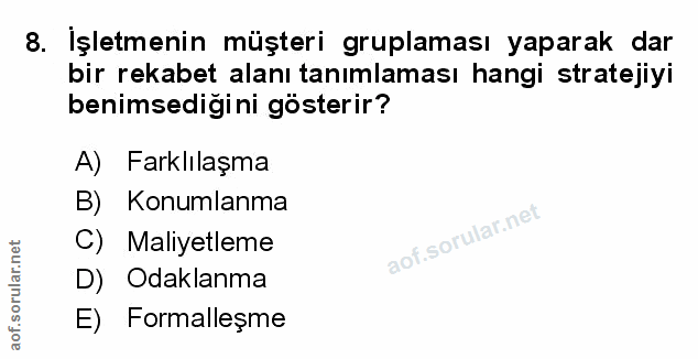 Soru 8