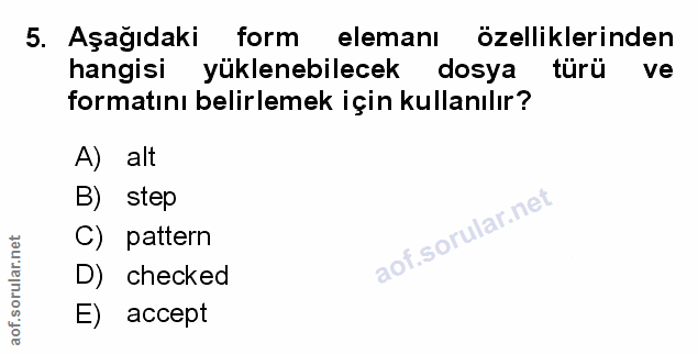 Soru 5