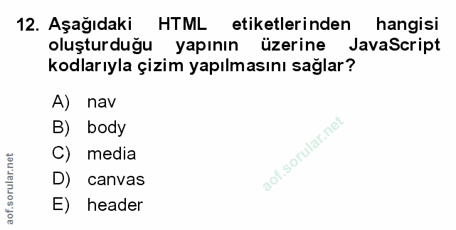 Soru 12