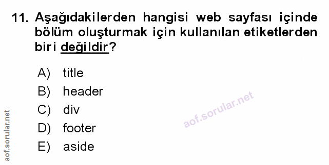 Soru 11