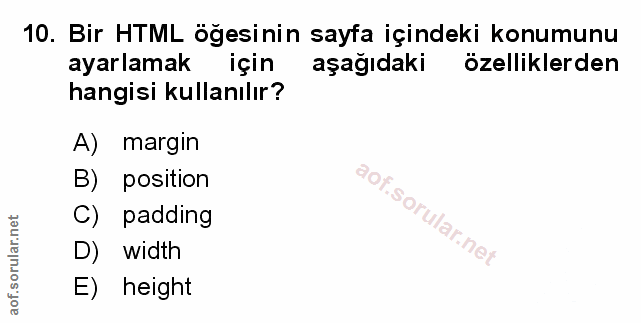 Soru 10