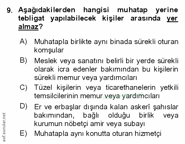 Soru 9