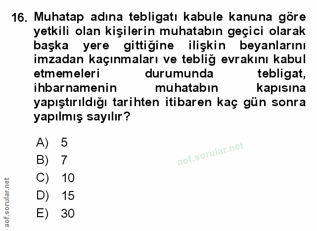 Soru 16