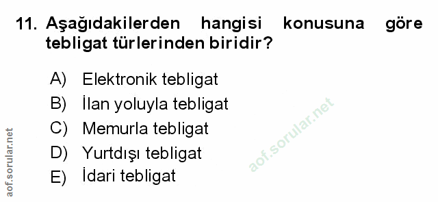 Soru 11