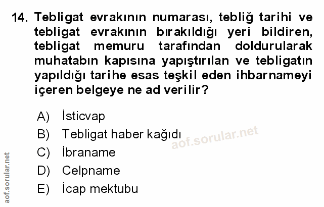 Soru 14