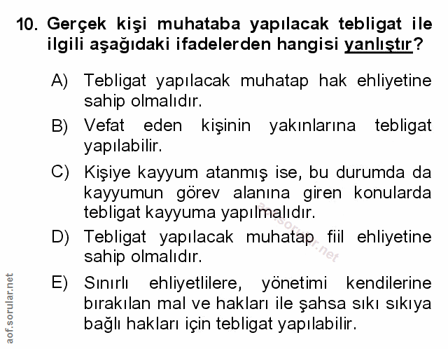 Soru 10