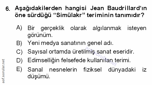 Soru 6
