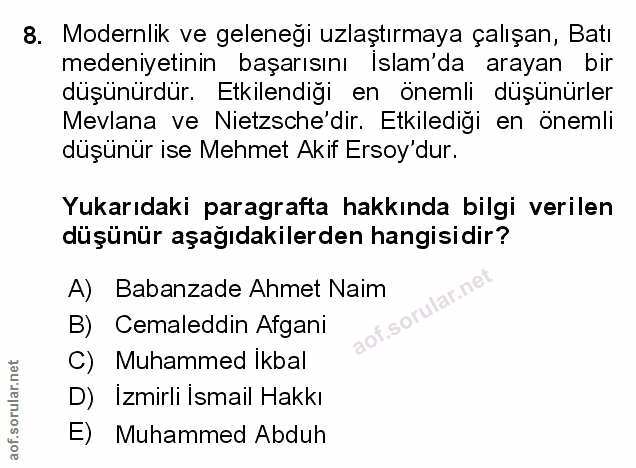 Soru 8