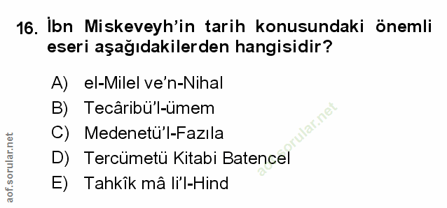 Soru 16