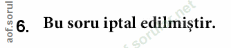 Soru 6