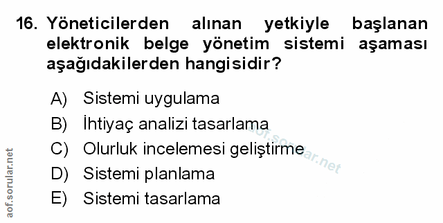 Soru 16