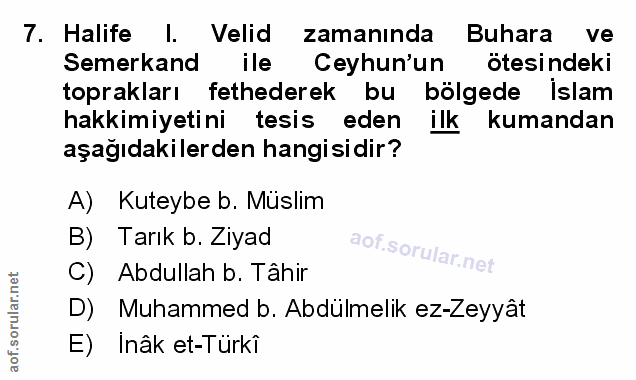 Soru 7