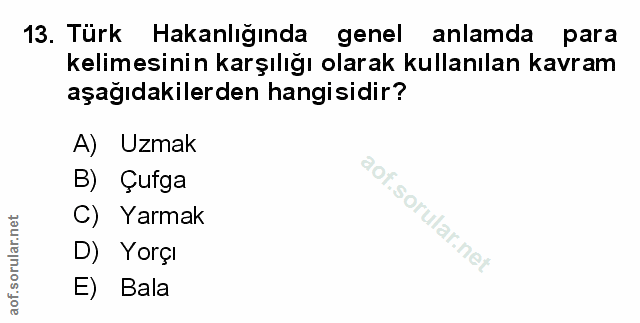 Soru 13