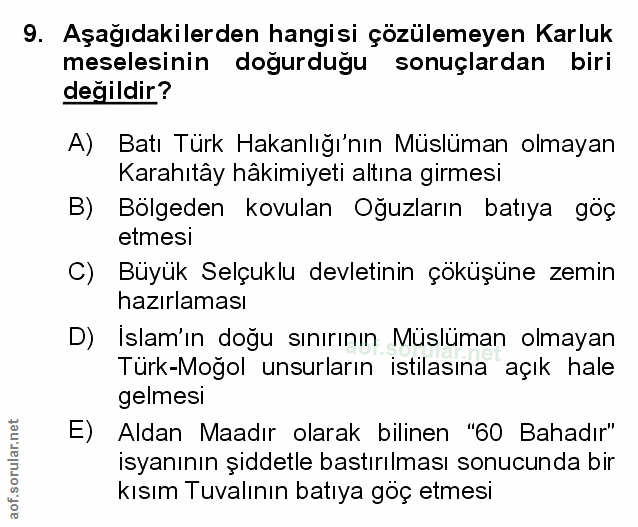 Soru 9
