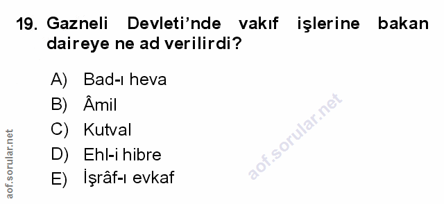 Soru 19