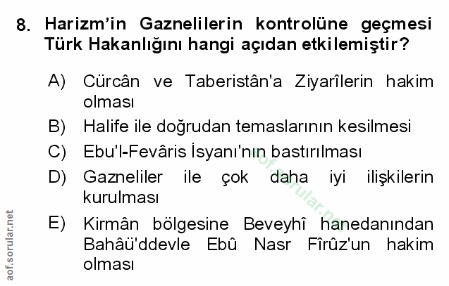 Soru 8