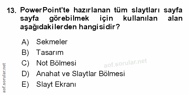 Soru 13