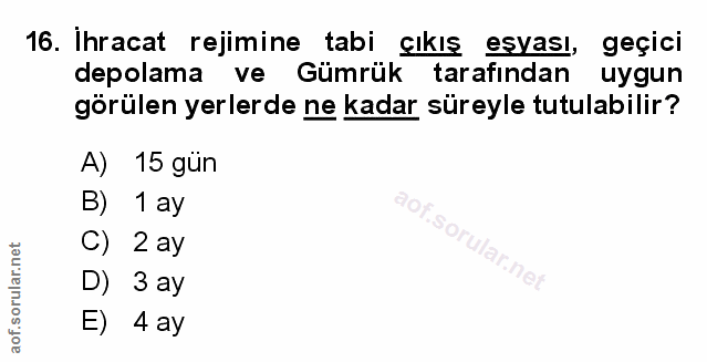 Soru 16
