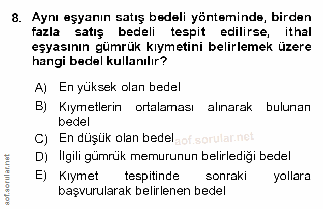 Soru 8