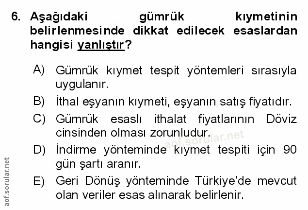 Soru 6
