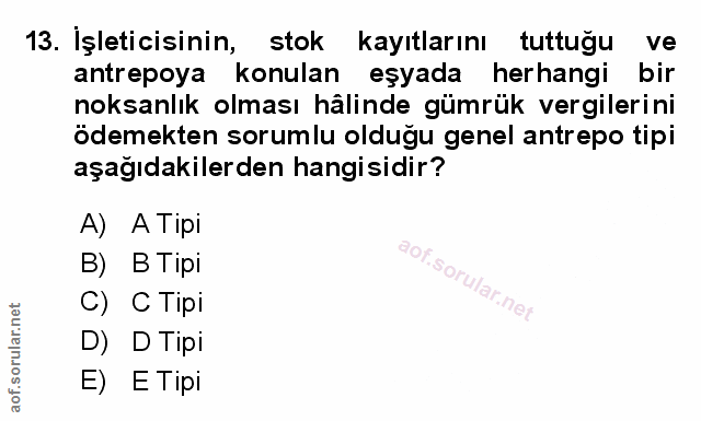 Soru 13