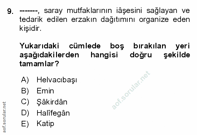Soru 9