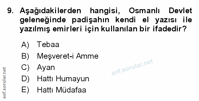 Soru 9