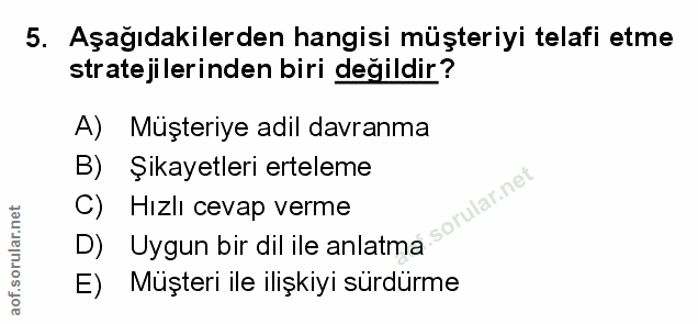 Soru 5