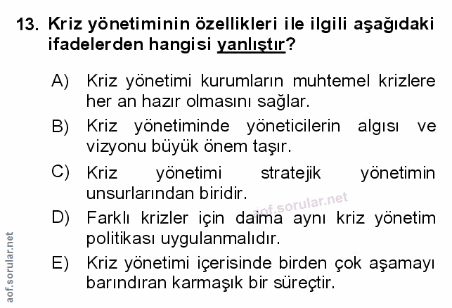 Soru 13
