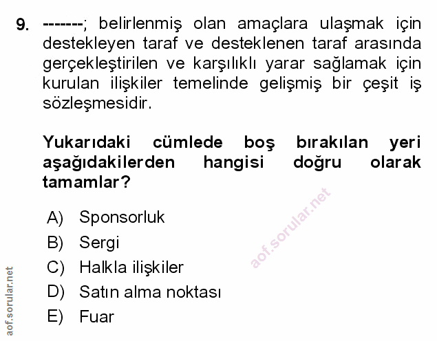 Soru 9