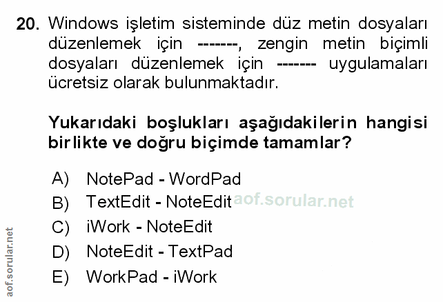 Soru 20