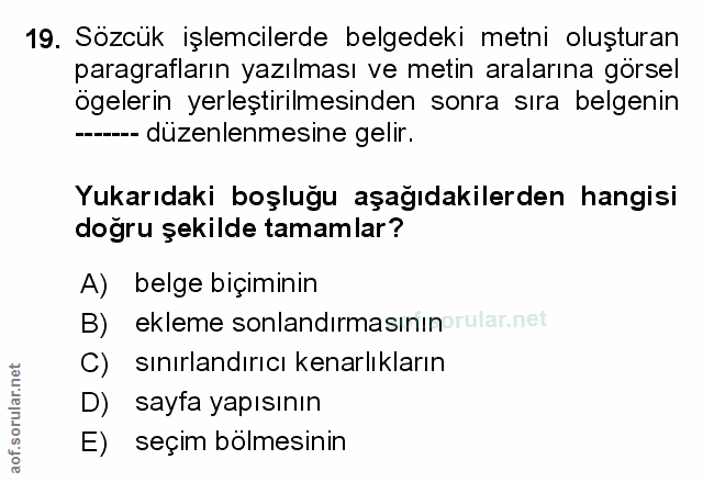 Soru 19