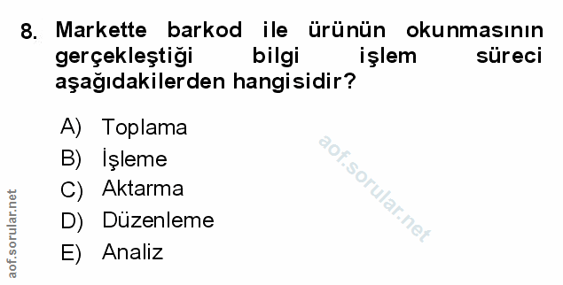 Soru 8