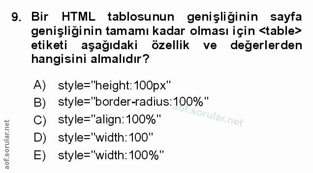 Soru 9