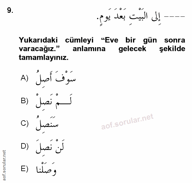 Soru 9